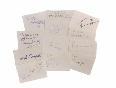Lot 843 - Autograph Collection.- Miscellaneous