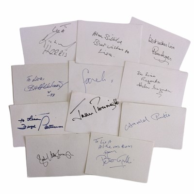 Lot 844 - Autograph Collection.- Miscellaneous