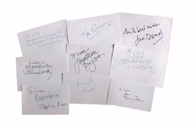 Lot 845 - Autograph Collection.- Miscellaneous