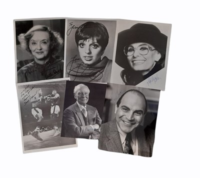 Lot 861 - Photograph Collection.- Actors & Entertainers