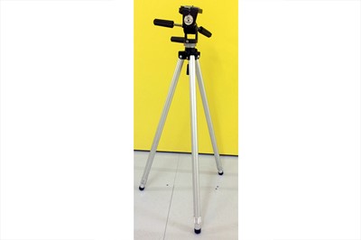 Lot 368 - Large Manfrotto Tripod for Large Format with 3-Way Head.