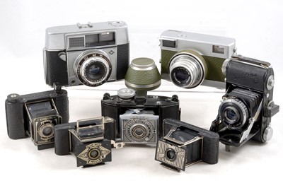 Lot 281 - Mixed End Lot inc Ensign, Werra, Agfa etc.