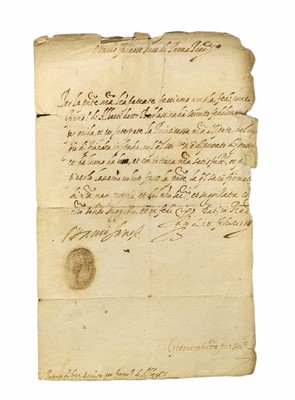 Lot 812 - Farnese (Ottavio), Duke of Parma