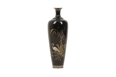 Lot 488 - A FINE CLOISONNÉ VASE.