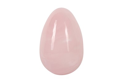 Lot 340 - A SOLID PINK MANGANO CALCITE SPECIMEN EGG