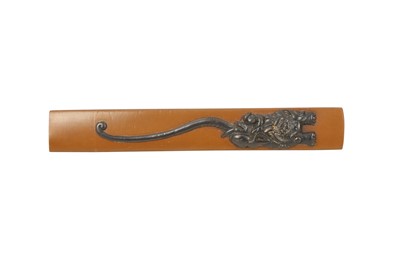 Lot 520 - A COPPER KOZUKA.