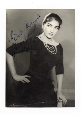 Lot 978 - Callas (Maria)