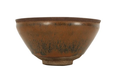 Lot 501 - A CHINESE JIAN 'HARE'S FUR' TEA BOWL.