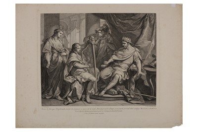 Lot 192 - CHARLES NICOLAS COCHIN  (1715 - 1790) AFTER CARLE VAN LOO (1705-1765)