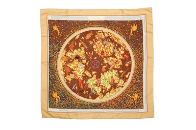 Lot 222 - Hermes 'www.hermes.com' Silk Scarf