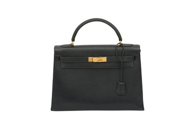 Lot 120 - Hermes Navy Epsom Kelly Sellier 32