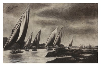 Lot 7 - HASSAN SOLIMAN (EGYPTIAN 1928-2008)
