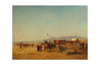 Lot 663 - NARCISSE BERCHÈRE (FRENCH 1819-1891)