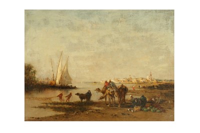 Lot 702 - NARCISSE BERCHÈRE (FRENCH 1819-1891)