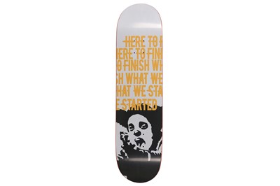 Lot 824 - BANKSY X CLOWN SKATEBOARD (BRITISH B.1974)