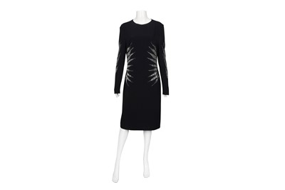 Lot 132 - Stella McCartney Midnight Navy Embellished Dress - Size 46