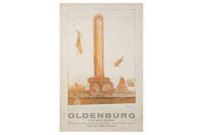 Lot 55 - CLAES THURE OLDENBURG (SWEDISH/AMERICAN B.1929)