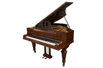Lot 750 - A JOHN BROADWOOD & SONS OF LONDON MAHOGANY BABY GRAND PIANO, FIRST HALF OF THE 20TH CENTURY