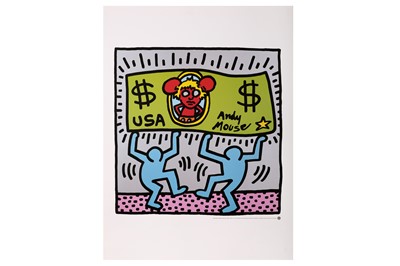 Lot 851 - KEITH HARING (AMERICAN 1958-1990)