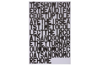 Lot 897 - CHRISTOPHER WOOL (AMERICAN B. 1955)