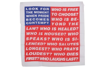 Lot 985 - BARBARA KRUGER (AMERICAN B. 1945)