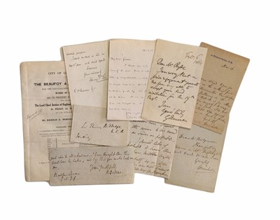 Lot 836 - Autograph Collection.- Lawyers and Judges