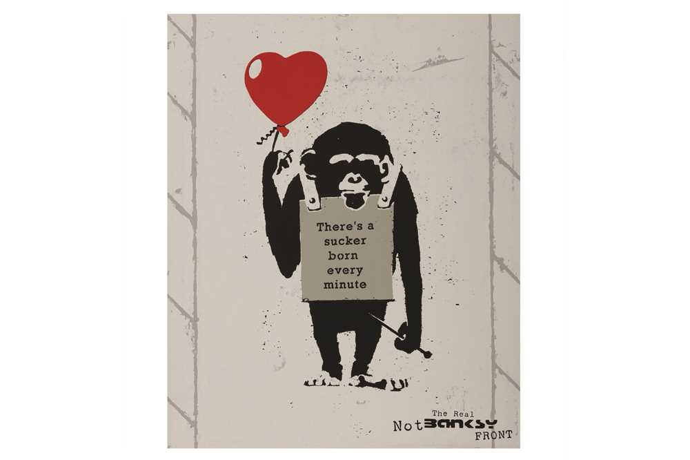 Lot 861 - REAL NOT BANKSY FRONT