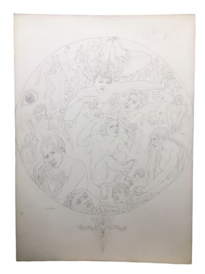 Lot 776 - Psychic drawings.