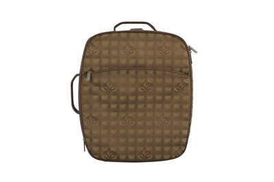 Lot 152 - Chanel Khaki Travel Line Rolling Luggage Trolley