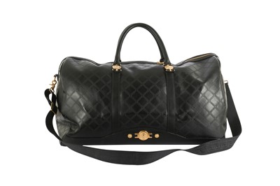 Lot 324 - Versace Black Sunburst Boston Holdall
