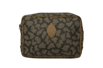 Lot 99 - Yves Saint Laurent Grey Print Cosmetic Bag