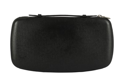 Lot 443 - Louis Vuitton Black Taiga Travel Wallet