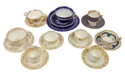 Lot 368 - A COPELAND & GARRETT TRIO, 19TH CENTURY