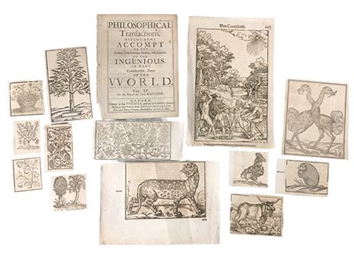 Lot 595 - C. 16th & C.17th Wood engravings