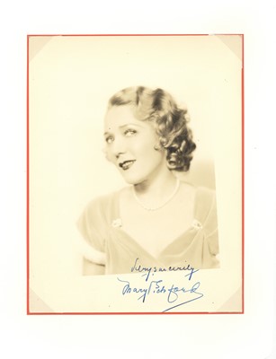 Lot 931 - Pickford (Mary)