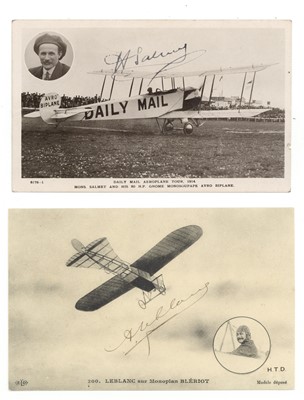 Lot 1237 - Aviation.- Alfred Leblanc & Henri Salmet