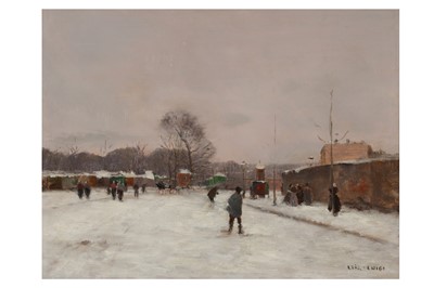 Lot 59 - LUIGI LOIR (FRENCH 1845-1916)