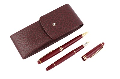 Lot 58 - A GERMAN MONTBLANC MEISTERSTUCK FOUNTAIN PEN