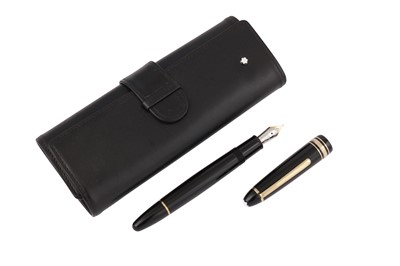 Lot 59 - A GERMAN MONTBLANC MEISTERSTUCK ‘TRAVELLER’ FOUNTAIN PEN