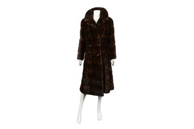 Lot 209 - Hermes Brown Mink Fur Coat