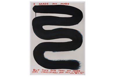 Lot 982 - DAVID SHRIGLEY (BRITISH B. 1968)