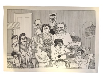 Lot 602 - Steadman (Ralph) Illustrator.