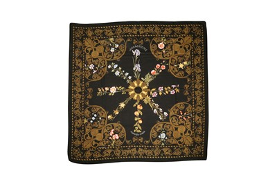 Lot 345 - Hermes 'Arabesques' Cashmere Silk Scarf