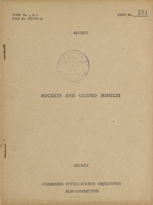 Lot 1243 - Secret Report