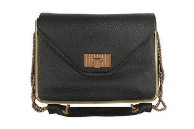 Lot 666 - Chloe Black Medium Sally Flap Bag