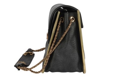 Lot 666 - Chloe Black Medium Sally Flap Bag
