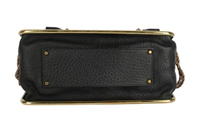 Lot 666 - Chloe Black Medium Sally Flap Bag