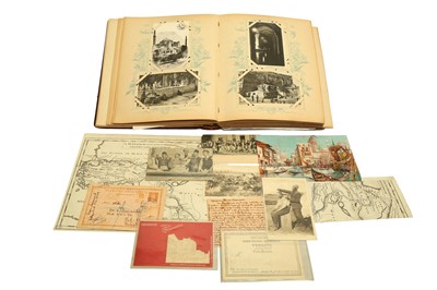 Lot 704 - A POST-CARD ALBUM OF TURKEY