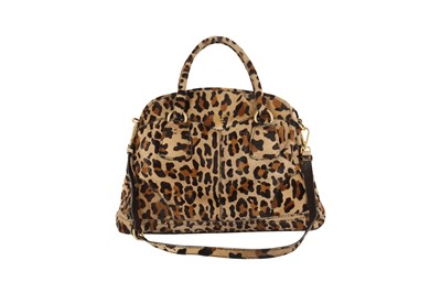 Lot 187 - Prada Leopard Print Large Tote
