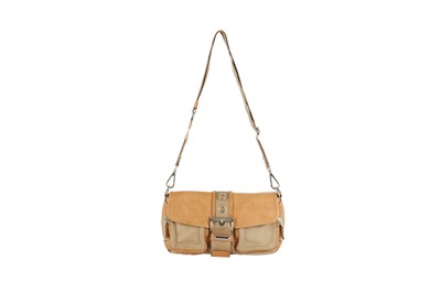 Lot 232 - Prada Beige Canvas Pocket Bag